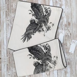 Spell Boho Eagle Arrow Throw Pillow Cases NWT